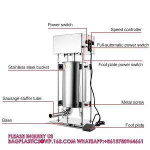 Buy cheap Electric Sausage Filling Machine Stuffer Vacuum Stuffers For Home Commercial Sausage Maker from wholesalers