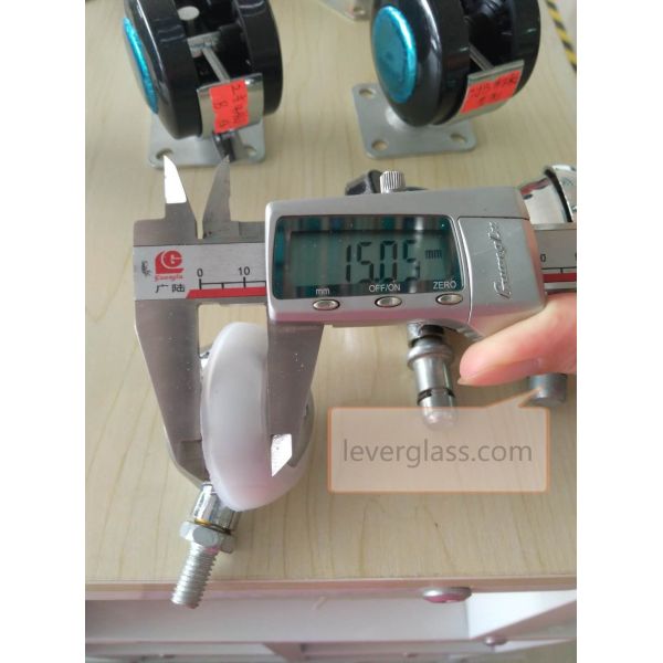 Quality 45mm Diameter Universal Caster Wheels Used On Glass Drilling Machine for sale