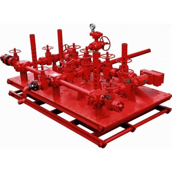 API 16C Wellhead Assembly Choke Manifold 15000Psi Manual / Hydraulic