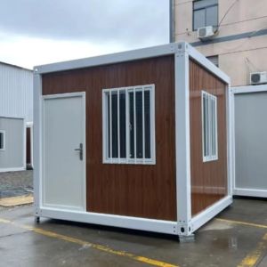 Buy cheap Easy Build Prefabricated  Modular Windproof Tiny Flat Pack  Container House product
