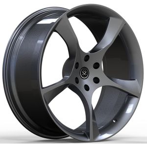 Buy cheap Custom Forged 2PC Rims Mk7.5 19x8.5 Gloss Gun Metal Machined Face from wholesalers