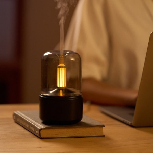 Buy cheap USB Creative Candlelight Aromatic Diffuser And Humidifier Power Failure Protection from wholesalers