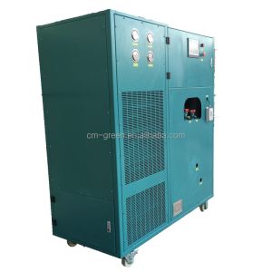 Buy cheap 25HP Oil Less Refrigerant Reclaim System R32 R134a Explosion Proof Charging Recharge Ac Repair Line Freon Recovery Machine from wholesalers