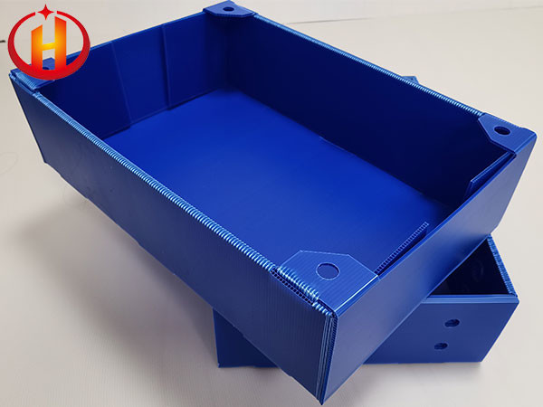 Buy cheap Reusable Blue Plastic Corrugated Totes Collapsible from wholesalers