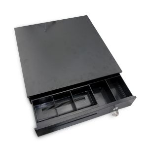Buy cheap Automatic D420mm 24V Rj11 POS Cash Drawer Steel Construction from wholesalers