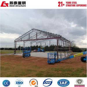 Buy cheap Corrosion-resistant Q355B large-span prefabricated steel structure aircraft hangar construction from wholesalers