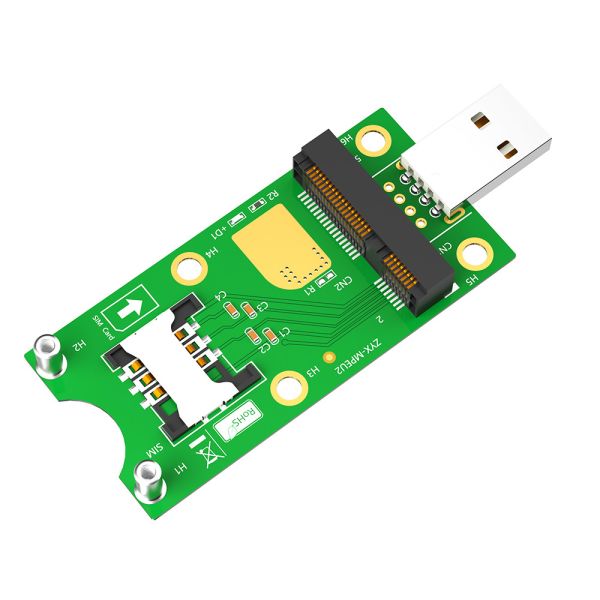 China Laptop 8pin Mini PCI-E To USB Adapter Card For WWAN LTE Module on sale China Laptop 8pin Mini PCI-E To USB Adapter Card For WWAN LTE Module on sale