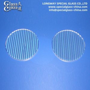 Buy cheap Custom Optically Finishing Flat Borosilicate Glass Lens With Linear Surface from wholesalers
