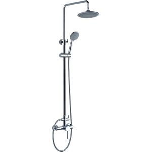 Buy cheap Wall Mounted Single Handle Shower Faucet With ABS Hand Shower product