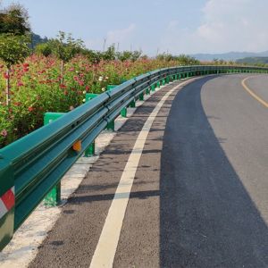 Buy cheap Highway Guardrail Galvanized W Beam Steel Crash Barrier with ISO9001 2008 Certificate from wholesalers