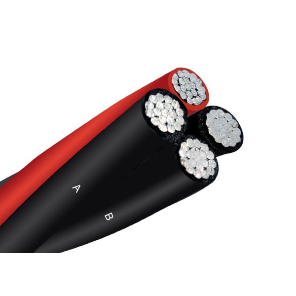 Quality ASTM ABC Aluminum Insulated Aerial Bundled Cable NF C33-209 for sale