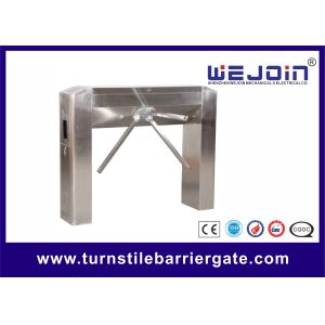 Buy cheap Half Height Tripod Boom Turnstile Barrier Gate Stainless Steel With Emergency Alarm from wholesalers