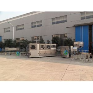Buy cheap Auto Liquid Filling Machine , Mineral Water Bottling Plant With 3 Heads from wholesalers