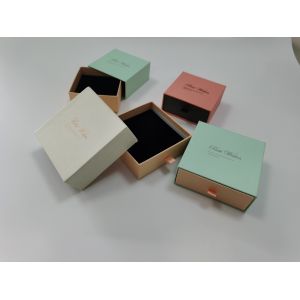 Buy cheap Degradable Jewelry Printed Packaging Box Embossing Self Laminating Card from wholesalers