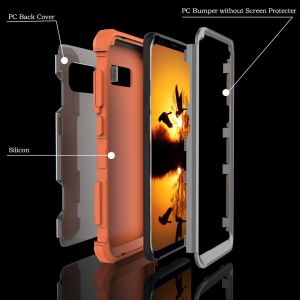 Buy cheap Camera Protection Back Cover Raised Edges Screen Protection For Samsung S8 Plus from wholesalers