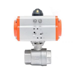 Buy cheap OEM Support 2PC Female Ball Valves with Pneumatic Actuator CF8/CF8m and Thread Connection from wholesalers