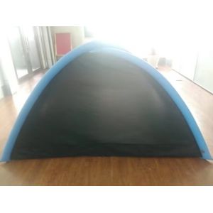Buy cheap Black Waterproof Inflatable Outdoor Tents 190T Beach Portable Inflatable Tent from wholesalers