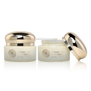 Buy cheap OEM Luxury Cosmetic Packaging Set With Round Ball Cap 150ml from wholesalers