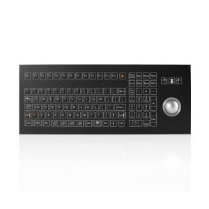 Buy cheap Food And Beverage Industrial Membrane Keyboard With Trackball Omron Switch from wholesalers