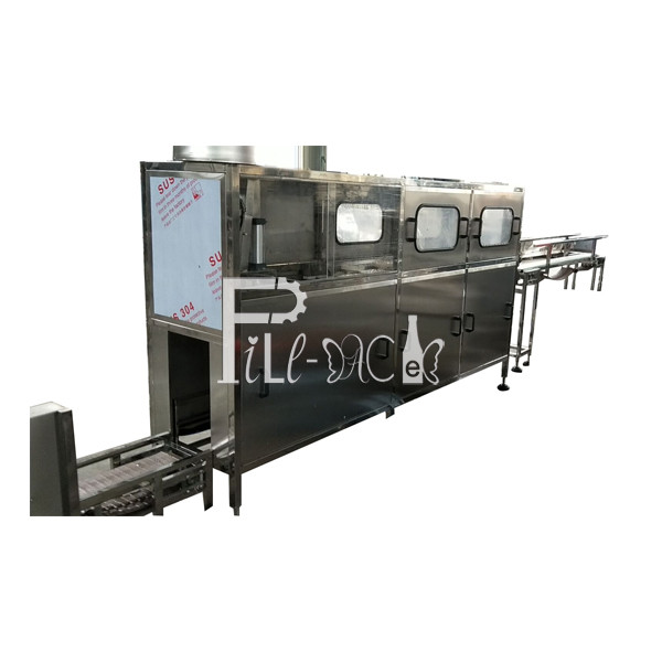 Buy cheap 3.4*0.78*1.95m 3 In 1 120 BPH Gallon Filling Line from wholesalers