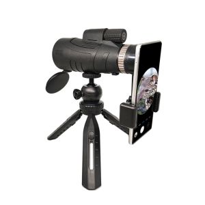 Buy cheap 12x50 High Power Mobile Phone Telescope Monocular Bak4 With Tripod Holder from wholesalers