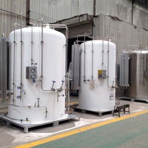 Buy cheap Oxygen 5m3 Microbulk Tanks Q345R Cryogenic Liquid Gas Storage from wholesalers