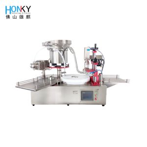 Buy cheap Automatic 10ml Essential Oil Filling And Capping Machine 20bpm from wholesalers
