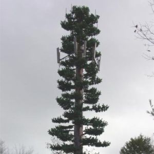 Q235 Microwave Towers Mobile Cell Phone Tower With Four Platforms