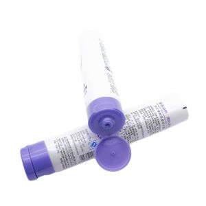 Hand Cream Plastic Packaging Empty Cosmetic Tubes With Flip Top
