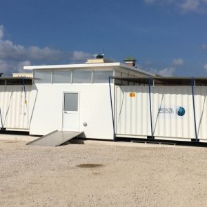 Buy cheap Prefabricated Hospital Container Clinic Isolation Room By 50mm Roof Panel from wholesalers
