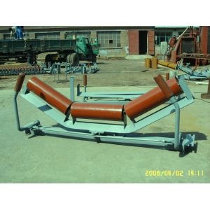 Buy cheap Anti Alkaline Conveyor Belt Idlers Rubber Coated Conveyor Drive Rollers from wholesalers