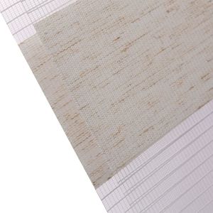 Buy cheap 100% Polyester Outlet Roller Blind Zebra Fabric with Wooden Pattern from wholesalers