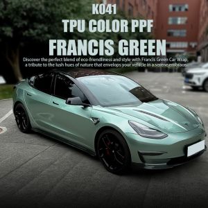 Buy cheap K041 TPU Car Paint Protection Wrap 8.0Mil With Francis Green Color Ppf Color Wrap from wholesalers