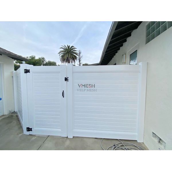Buy cheap White PVC Privacy Fence 6ftHx8ftW for Home Garden from wholesalers