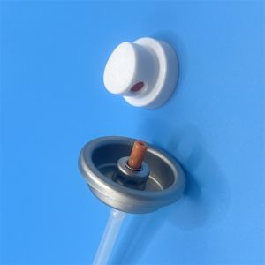 Buy cheap Durable Tinplate Shaving Foam Valve with Custom Dip Tube Length from wholesalers