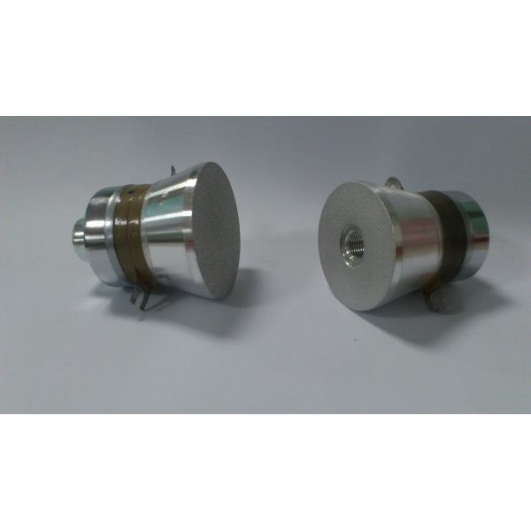 Ceramic Piezoelectric Ultrasonic Transducer Different Bottom 60W Power High