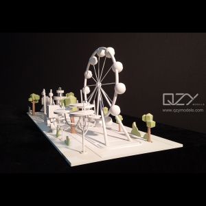 Buy cheap Minimalism White Architectural Model Making Supplies 3D Printing Gift from wholesalers