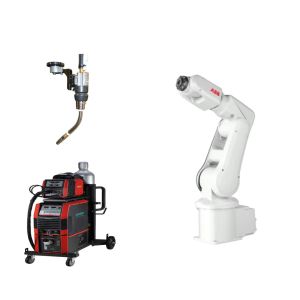 Buy cheap 6 Axis ABB IRB 120 Industrial Welding Robot Arm Payload 3kg Reach 580mm With IRC5 Controller from wholesalers