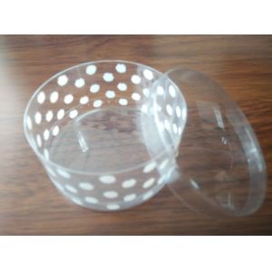 Buy cheap Plastic folding box,transparency,screen printing from wholesalers