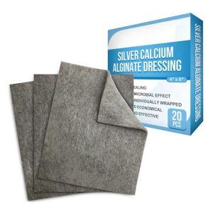 Buy cheap Chinese supplier soft Bacteriostatic Silver Calcium Alginate Dressing from wholesalers