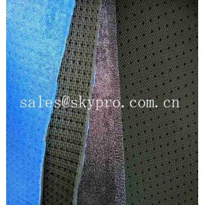 Buy cheap Fade Resistant Breathable Neoprene Fabric Roll Double - Sided Polyester Knitted from wholesalers