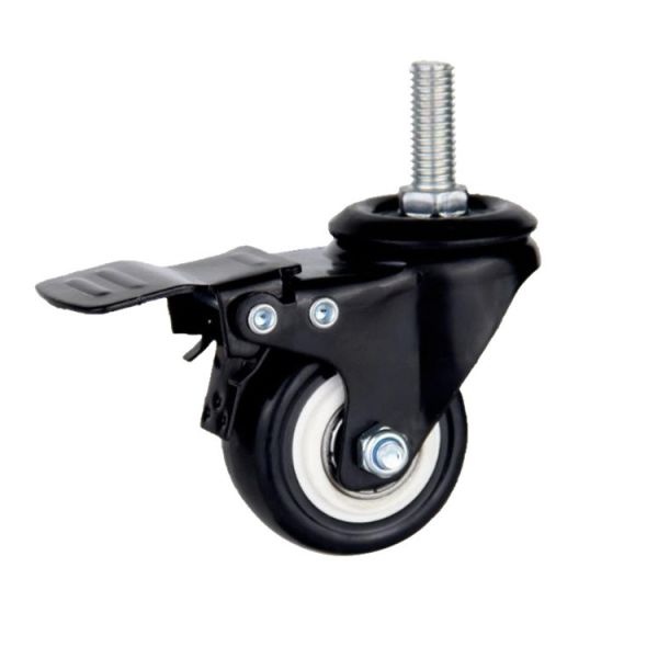 Buy cheap Flat Universal Caster Wheel with Hole Distance 12*8.2mm and Easy Installation Process from wholesalers