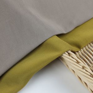 100% Viscose Rayon Dyed Fabric Satin Plain Woven Clothing Material