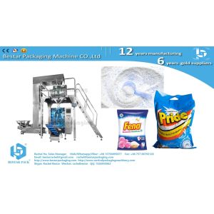 Buy cheap How to pack detergent powder 1000g pouch with hanging hole from wholesalers