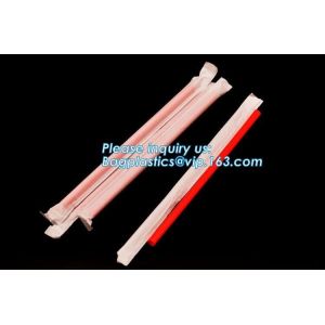 Buy cheap Biodegradable and compostable food grade PLA plastic drinking straw, individual pack,Eco-friendly biodegradable plastic from wholesalers