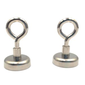 Buy cheap 400lbs Neo Eyebolt Permanent Neodymium Pot Magnet from wholesalers