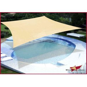 Buy cheap Webbing Reinforced Backyard Shade Structures , Waterproof Shade Cloth For Swimming Pool from wholesalers