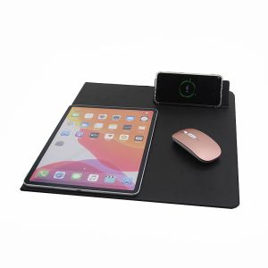 Buy cheap Folding Rectangle Leather Large Table Wireless Charging Mouse Pad Multifunctional from wholesalers