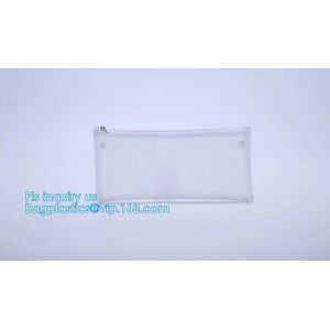 multi-purpose washable portable breathable 3 pcs polyester mesh travel cosmetic