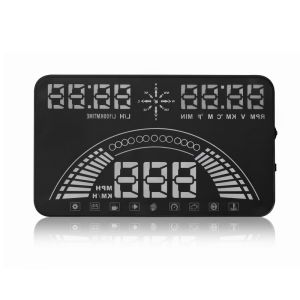 Buy cheap Ouchuangbo S7 HUD Head Up Display Combing OBD and GPS Two Systems Engine Fault Alarm Dynamic Speed Over Warning from wholesalers